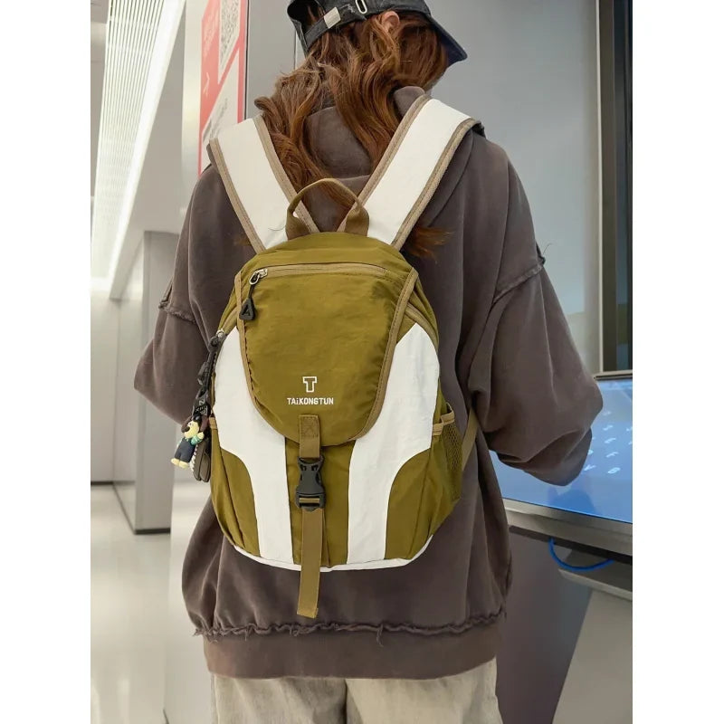 Nixie Two-Tone Lightweight Backpack for Travel & Daily Use
