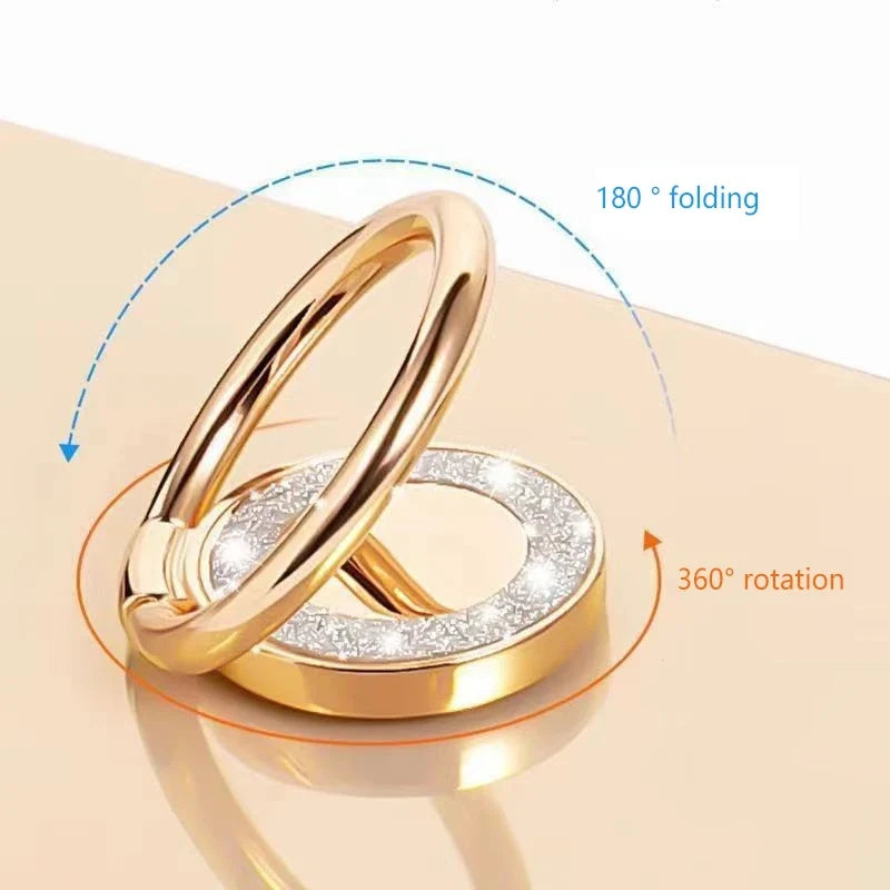 360° Rotatable Phone Finger Ring Holder – Universal Grip