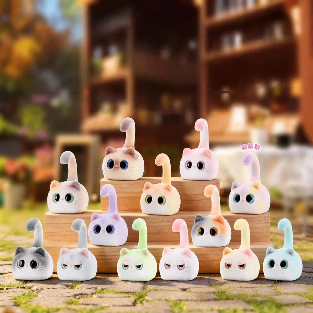 Honey Cats Blind Box Resin Collectible Figure | Desktop Decor