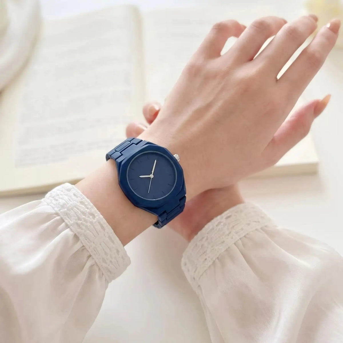 REBIRTH Women's Square Quartz Watch – Casual Daily Wear