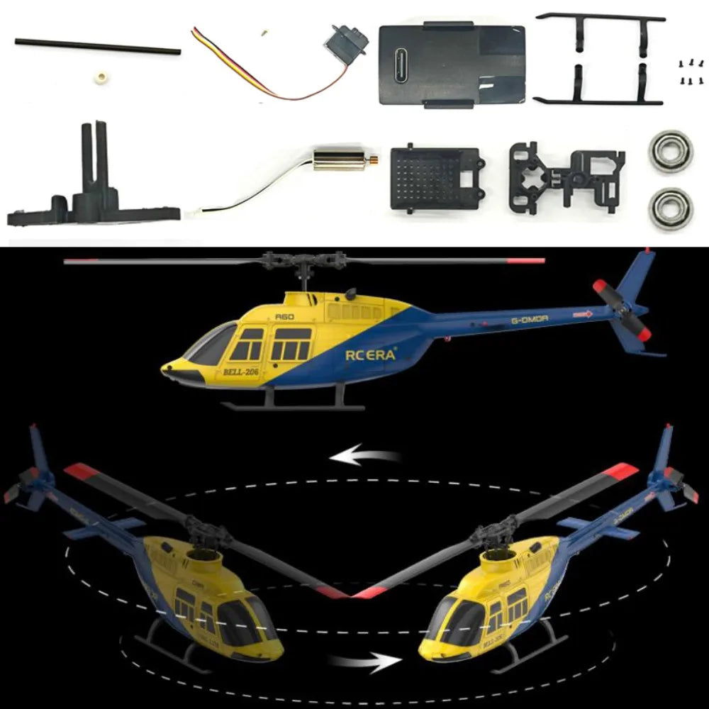 A60 2.4G 4CH RC Helicopter – 6-Axis Gyro & Altitude Hold