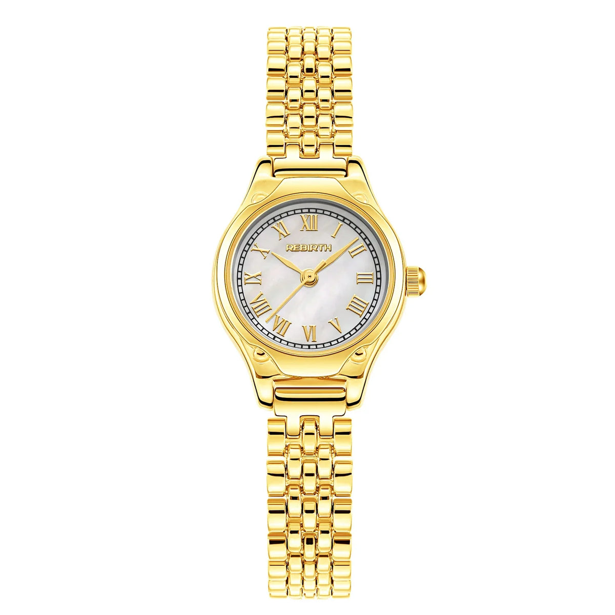 REBIRTH Women's Elegant Quartz Wristwatch – Classic Business Watch