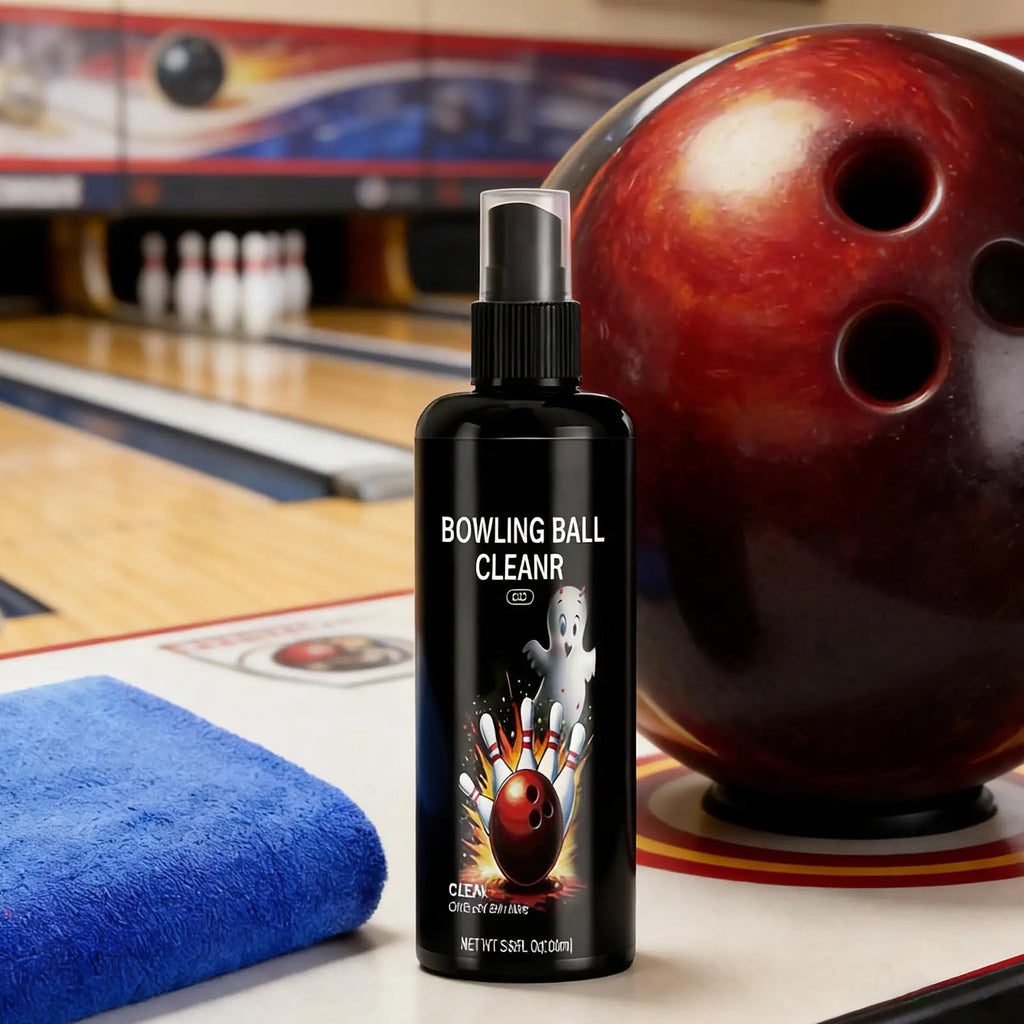 100ml Bowling Ball Cleaning Kit with Microfiber Towel | 2 Pc Set