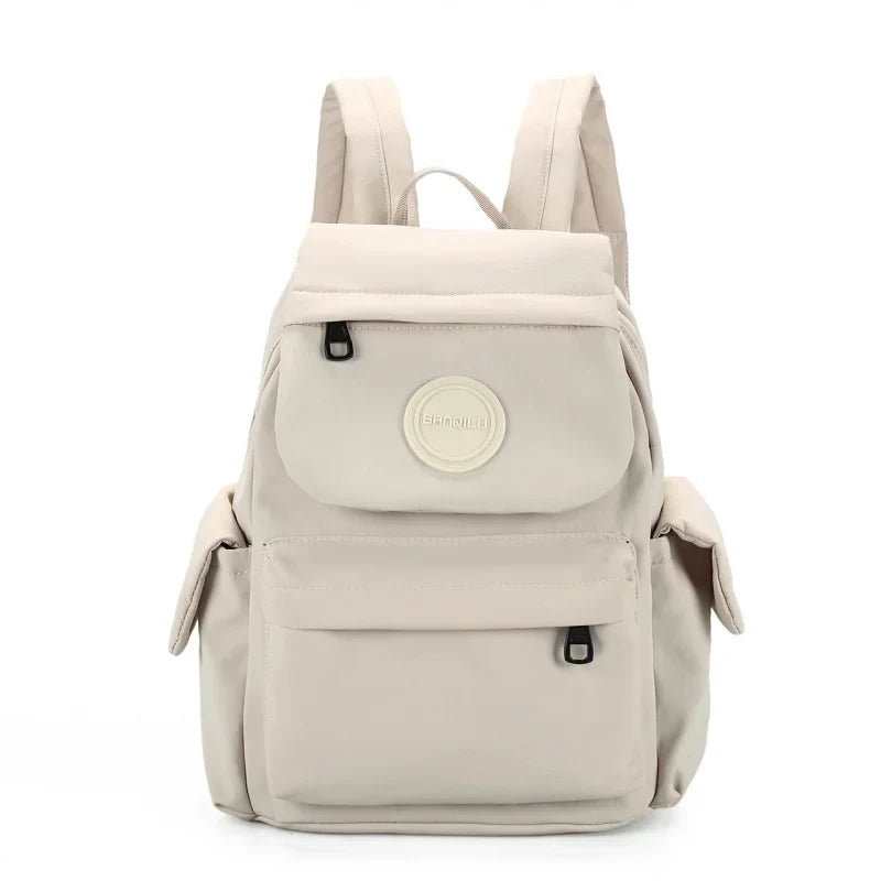 Women's Lightweight Multi-Compartment Backpack – Laptop & School