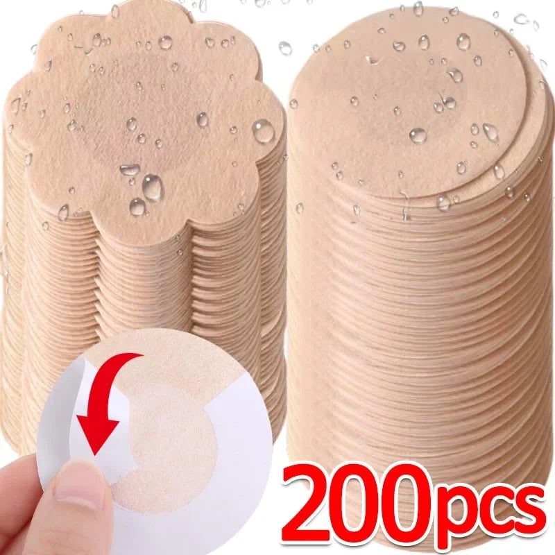 Nipple Cover Stickers Women Invisible Self-Adhesive Breast Pasties