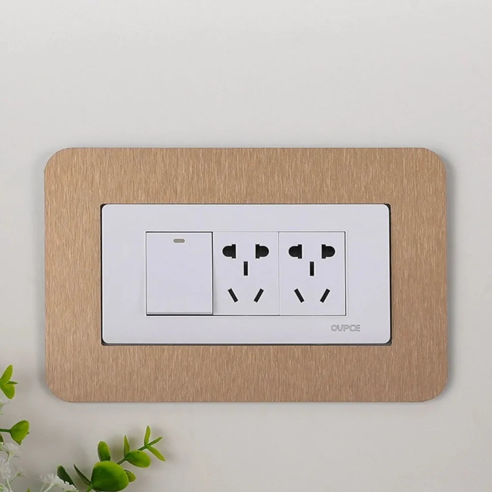 Light Switch Protective Cover – Dustproof No-Drill Wall Panel