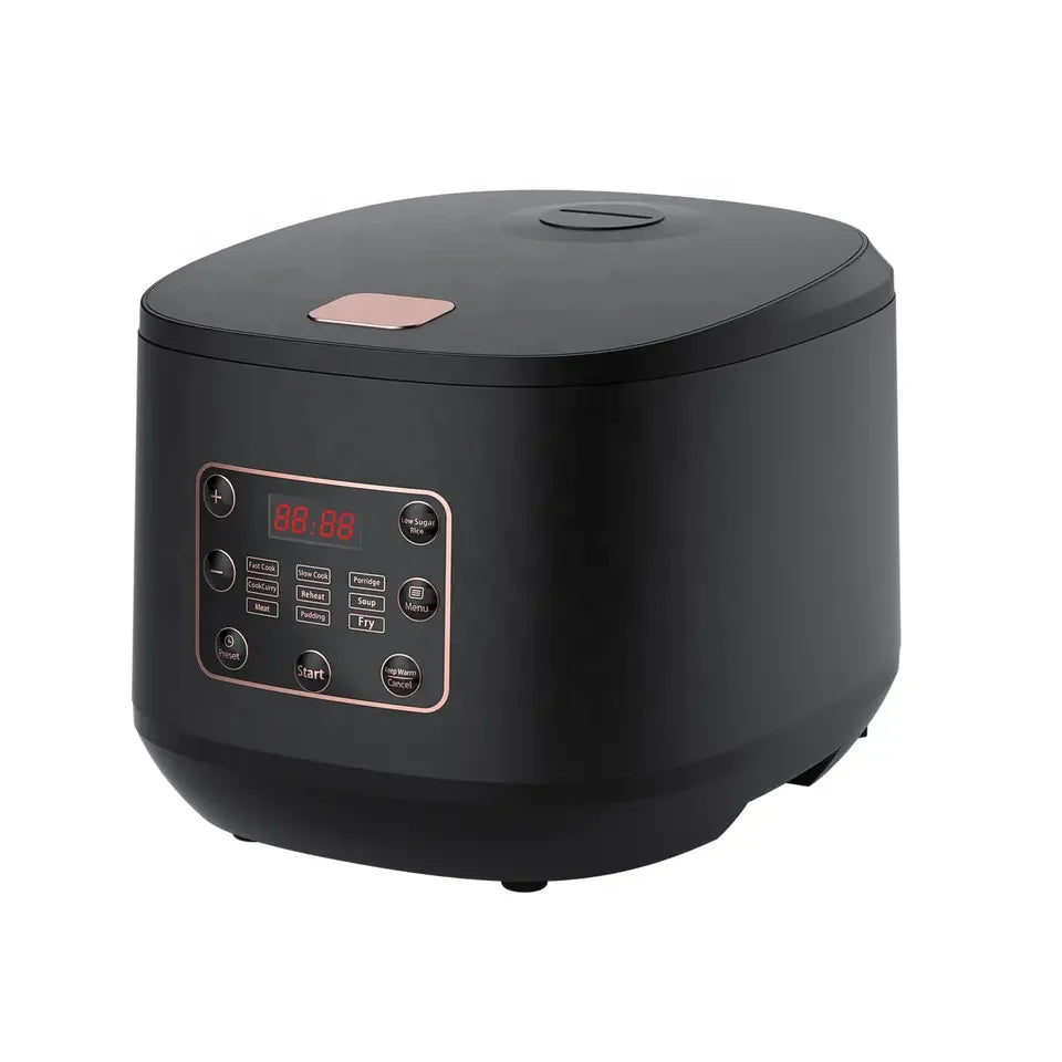 DUTRIEUX 5L Electric Rice Cooker – 10 Menus, Non-Stick Pot