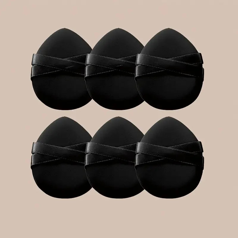 Double-Sided Teardrop Makeup Puffs – Foundation & Powder Set