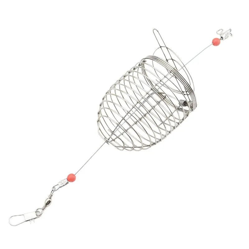 Stainless Steel Bait Cage Baiting Device – S, M & L Sizes