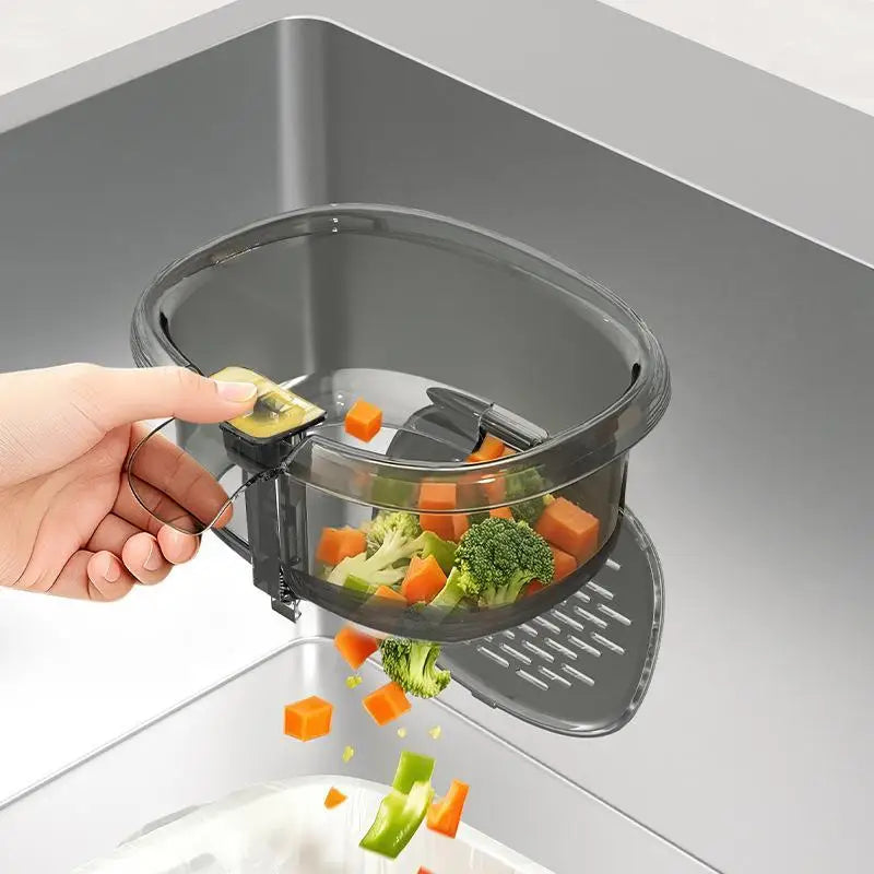 Sink Hanging Drain Basket – BPA-Free Acrylic Kitchen Colander