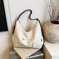 Nixie Large Canvas Tote Bag | Shoulder Backpack for Commuting