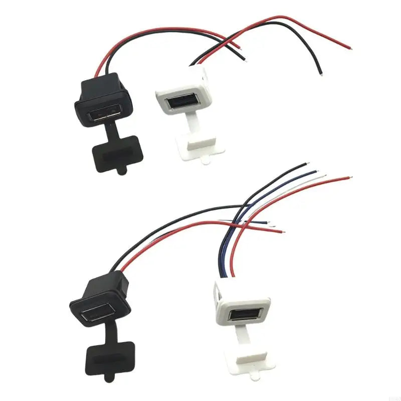IP67 Waterproof USB 2.0 Female Connector – Industrial Adapter