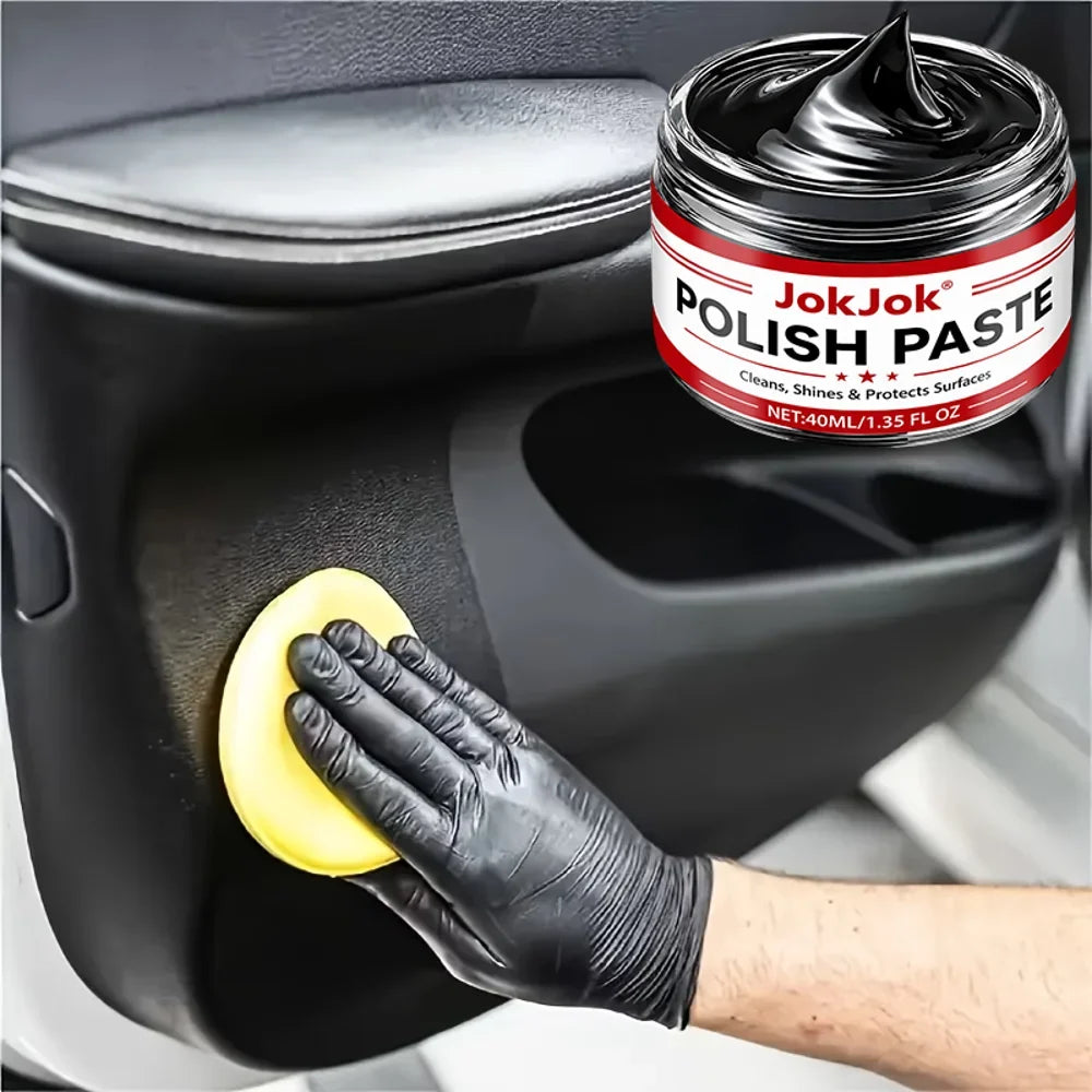 Car Scratch Repair Paste – Plastic & Leather Polishing Wax