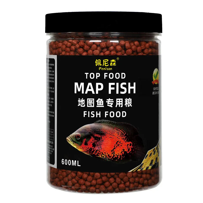 PENISON Oscar Fish Food Floating Pellets – High Protein Cichlid