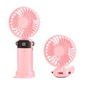 Nixie 1200mAh USB-C Foldable Handheld Fan with LED Display