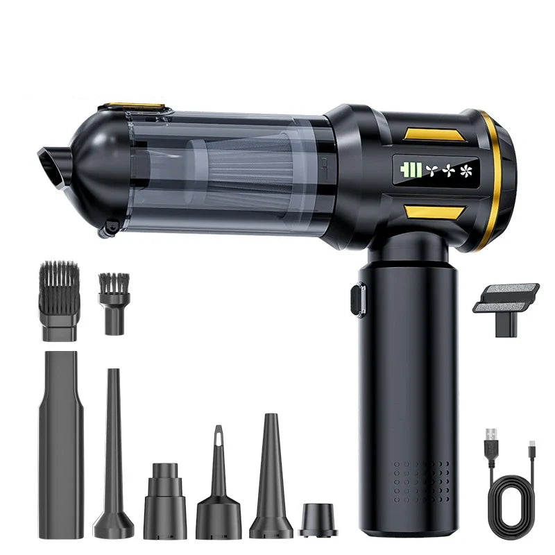 Raugee Cordless Handheld Car Vacuum – 16000Pa 6000mAh
