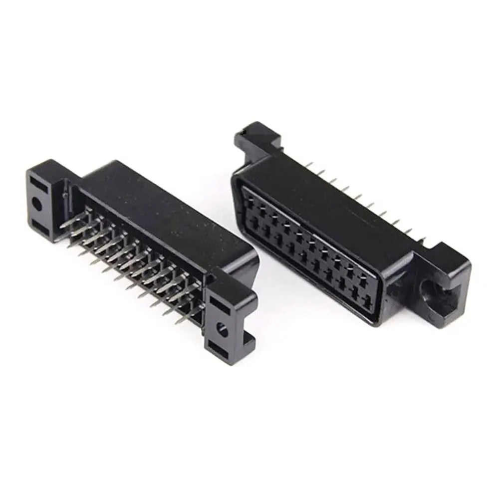SCART Female Connector 21 Pin CS Type Double Row Jack Socket