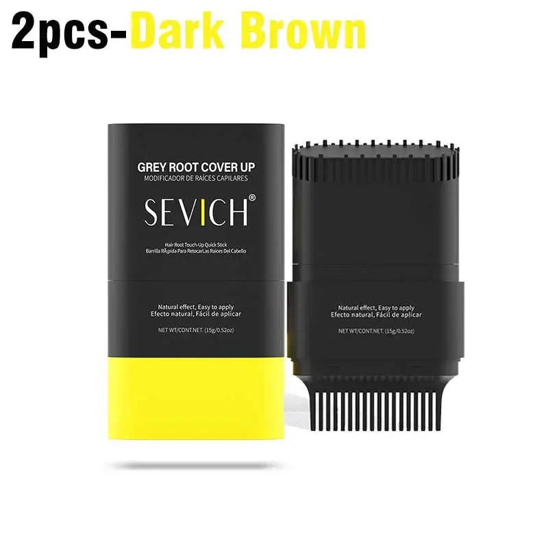 Sevich Beard Dye Stick – Waterproof Gray Coverage, 3 Colors