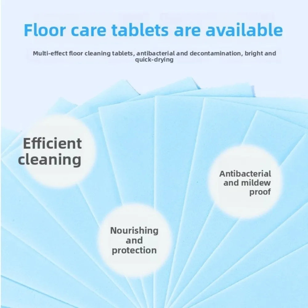 100pc Multi-Effect Toilet & Floor Cleaning Tablets – Floral