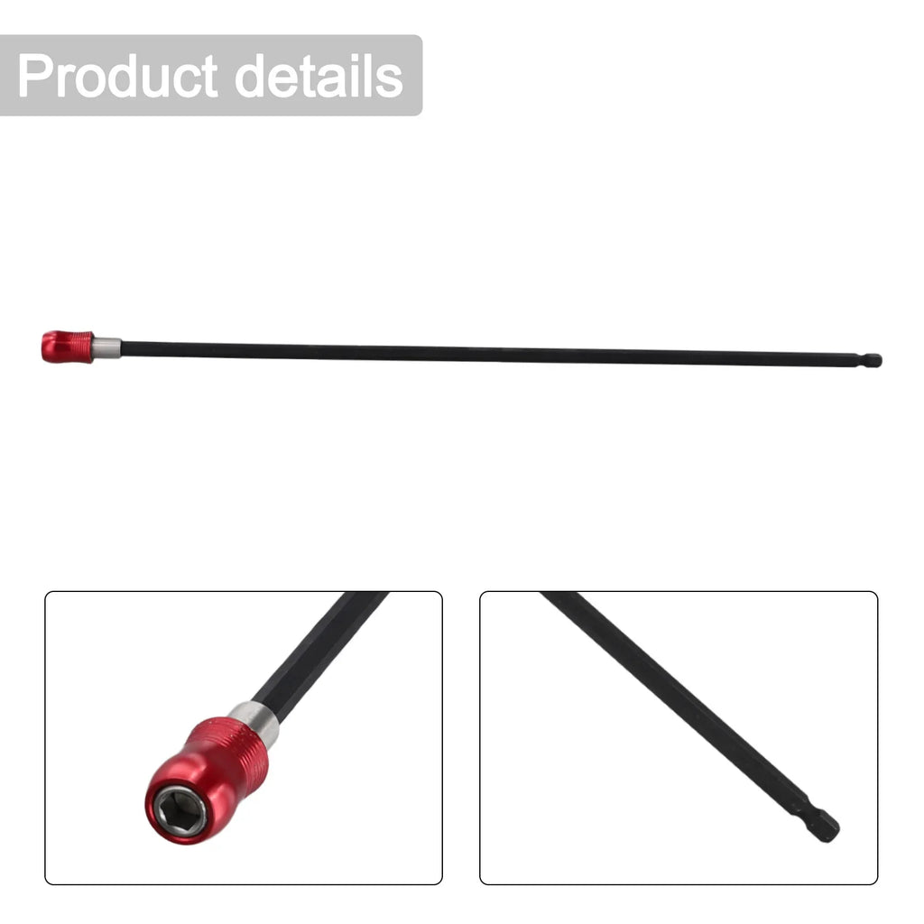 Magnetic Drill Bit Extension Rod 400mm – 1/4" Hex Quick-Release