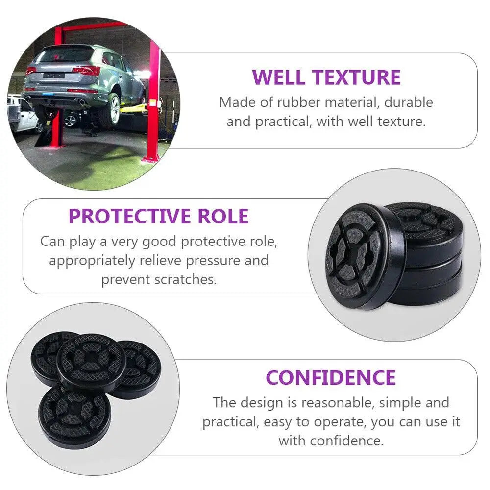 Universal 120mm Rubber Jack Pad – Car Lift Arm Protector