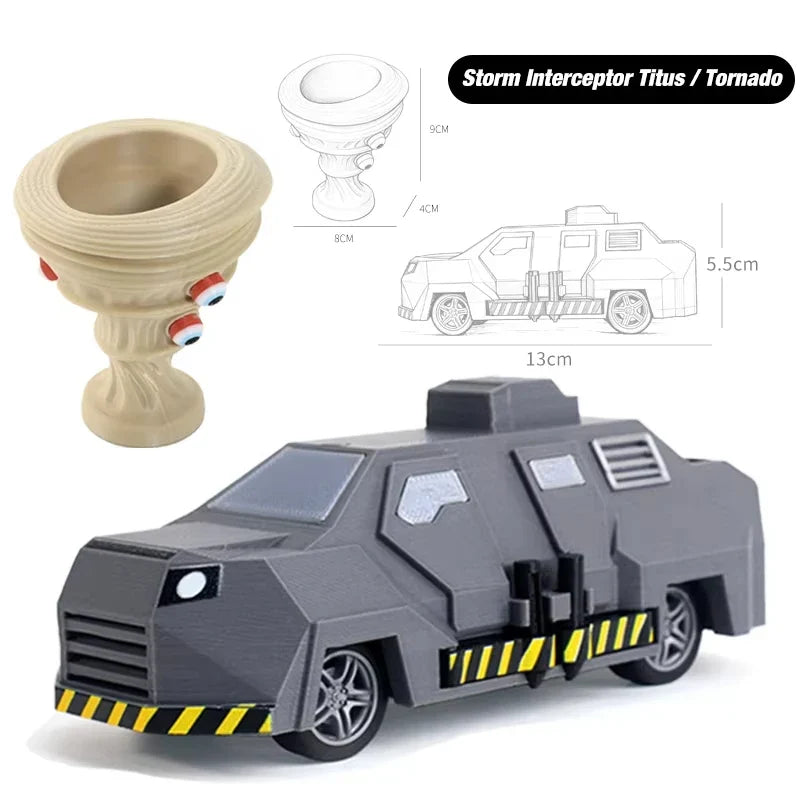 Dorothy Storm Chaser Tornado Intercept Vehicle Collectible Model