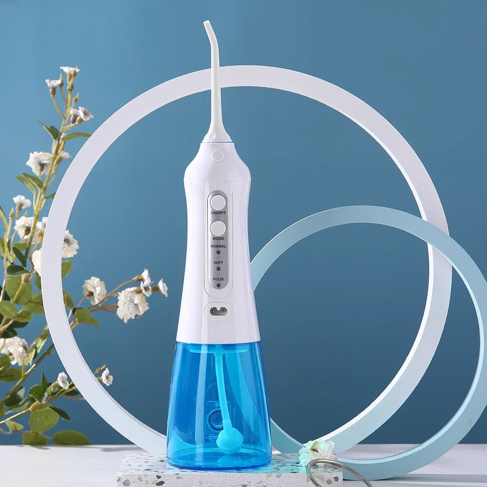 DUTRIEUX 300ml Rechargeable Water Flosser – IPX7 Waterproof
