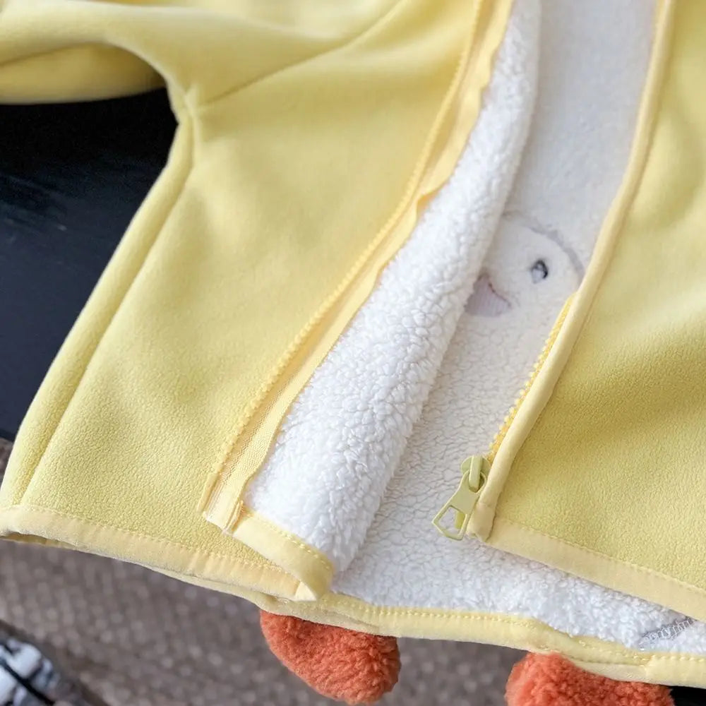 Toddler Animal Fleece Hooded Jacket – Warm Kids Coat 1–3Y