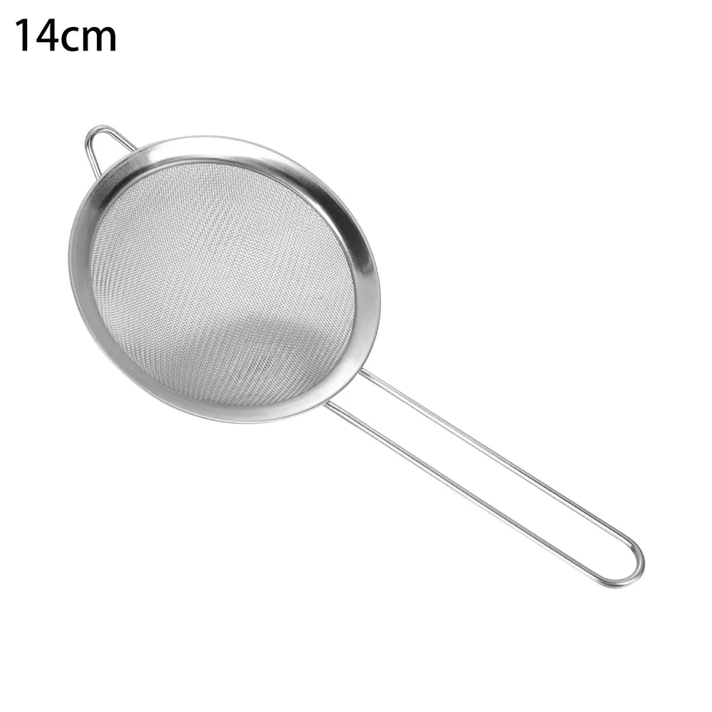 Stainless Steel Mesh Sieve Strainer Colander 7–22cm