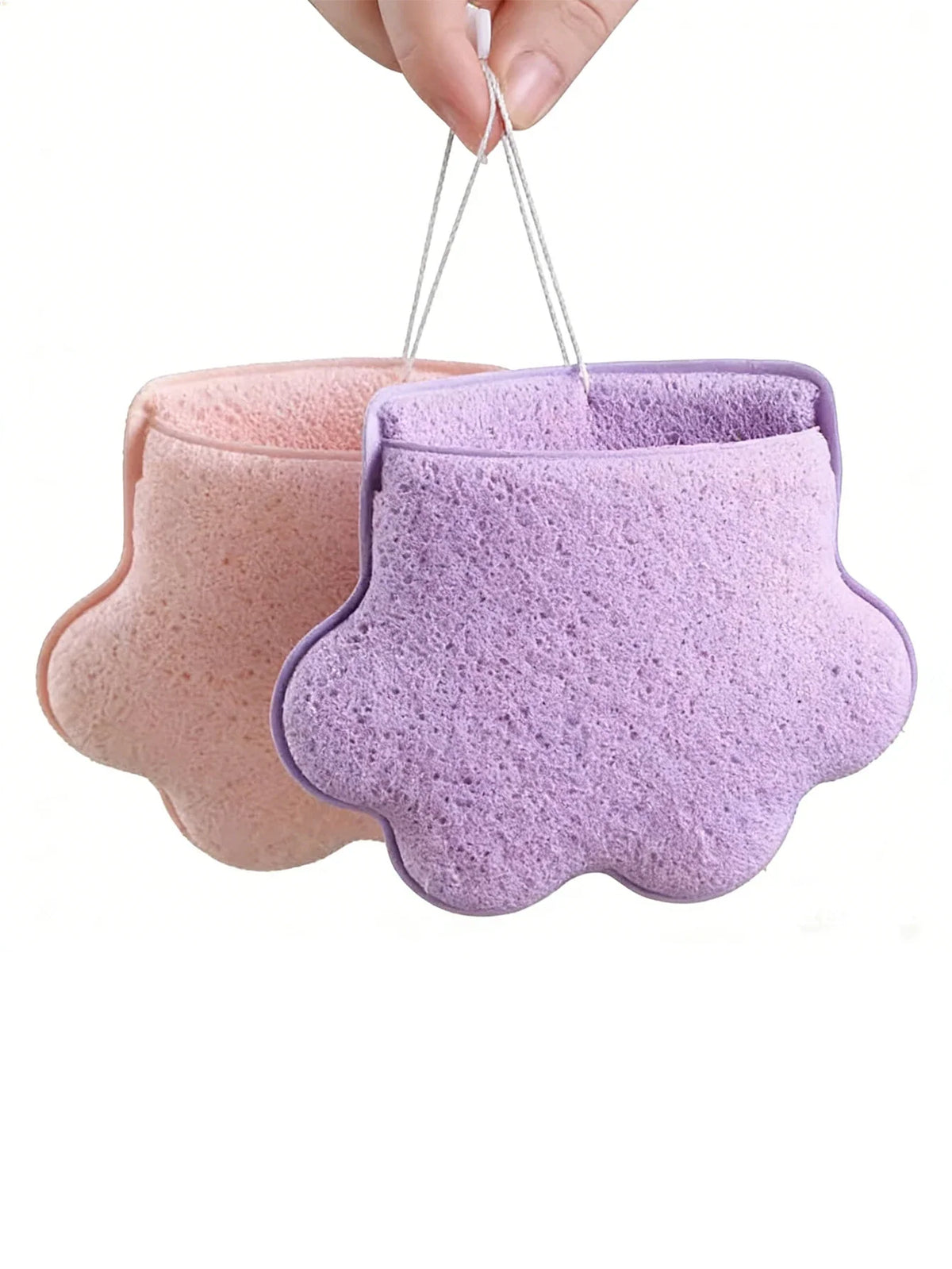 Cat Paw Face Cleansing Sponge – Makeup Remover & Exfoliator