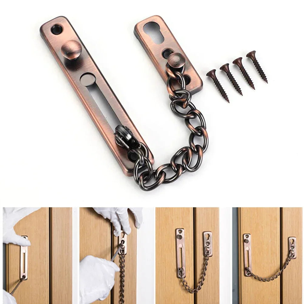 Door Chain Lock Bolt – Kids Safety & Home Security Latch