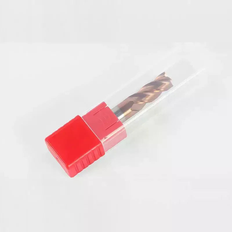 4-Flute Carbide TiSiN Flat End Mill | CNC Milling Cutter