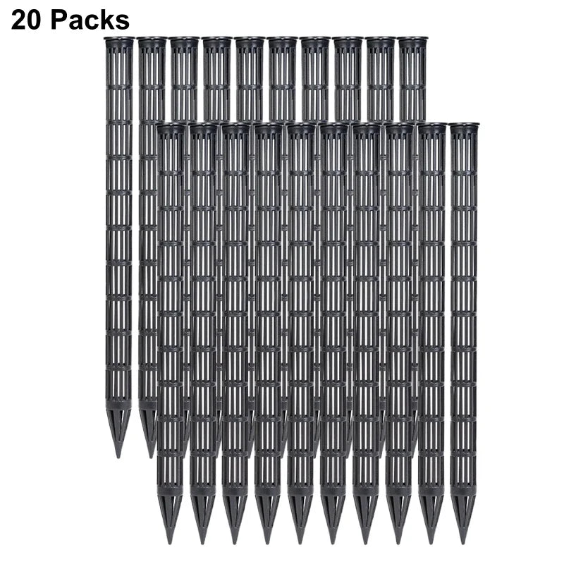 Plant Aeration Tubes for Pots – 10/20 Pcs Root Health Tool