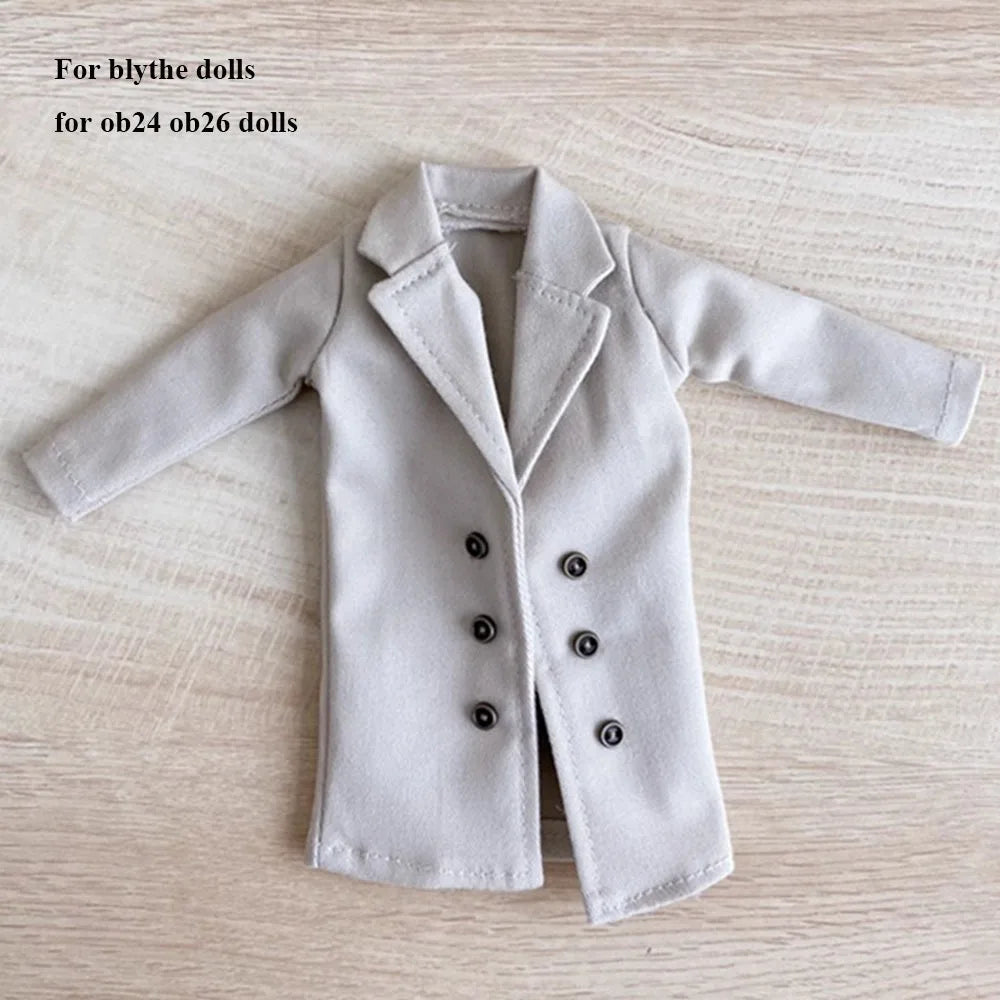 Miniature Windbreaker for 1/6 Dolls – OB24 Azone Blythe FR