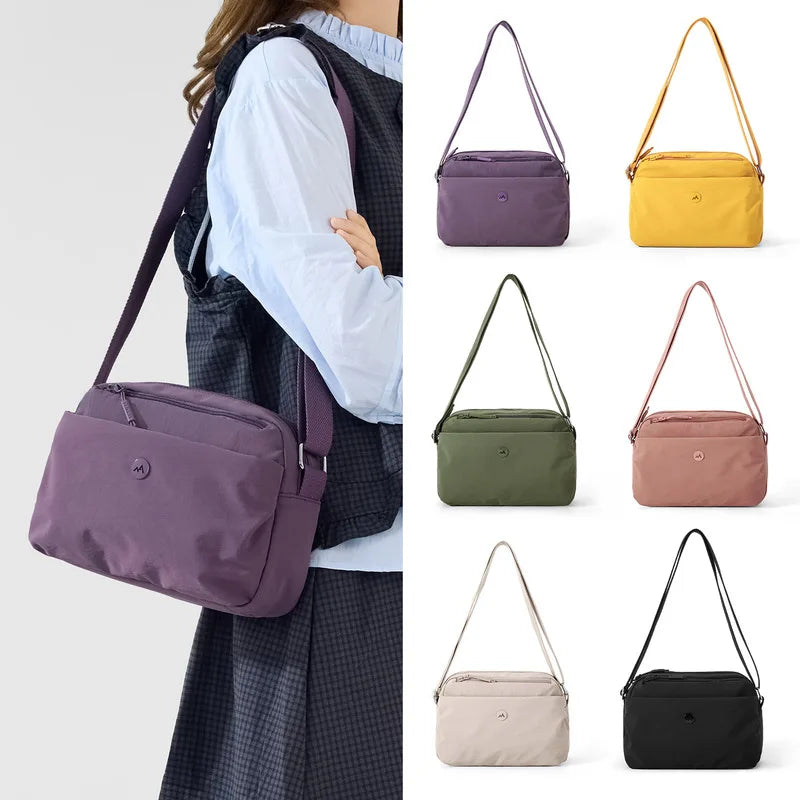 Waterproof Nylon Crossbody Bag – Lightweight Everyday Bag