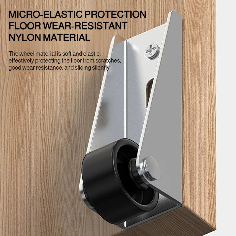 Universal Sliding Door Guide Wheel – Stainless Steel Support