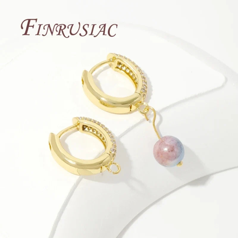 Rhodium Plated Earring Hooks & Clasps – DIY Jewelry Findings