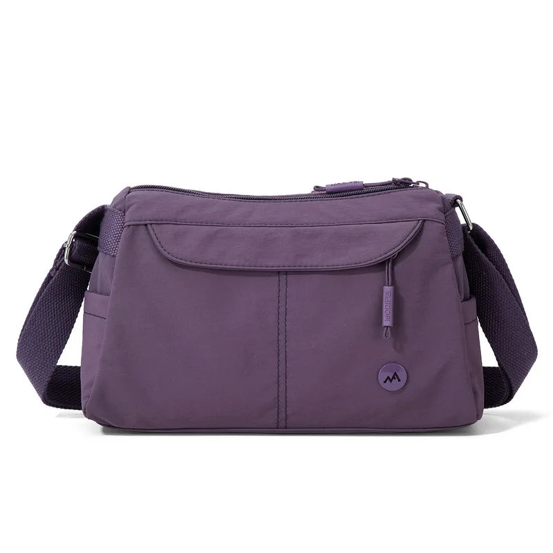 Nixie Small Nylon Crossbody Bag – Stylish Square Shoulder Bag