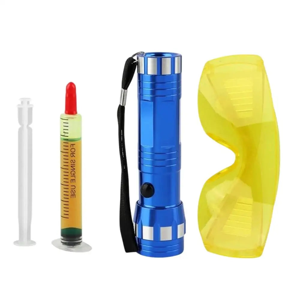 UV AC Leak Detector Kit – Fluorescent Dye for Auto & Home