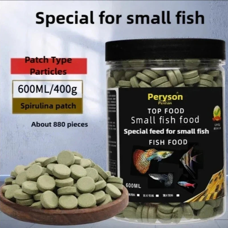 Small Fish Food – High Protein Brine Shrimp & Spirulina Formula