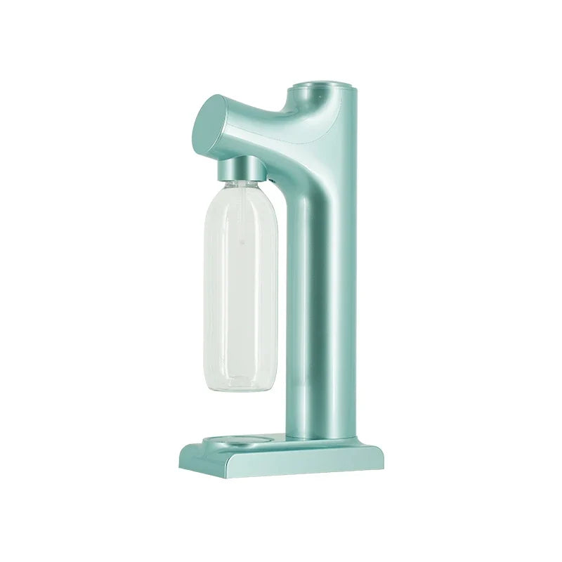 Handheld CO2 Sparkling Water & Soda Maker – 1L, No Plug