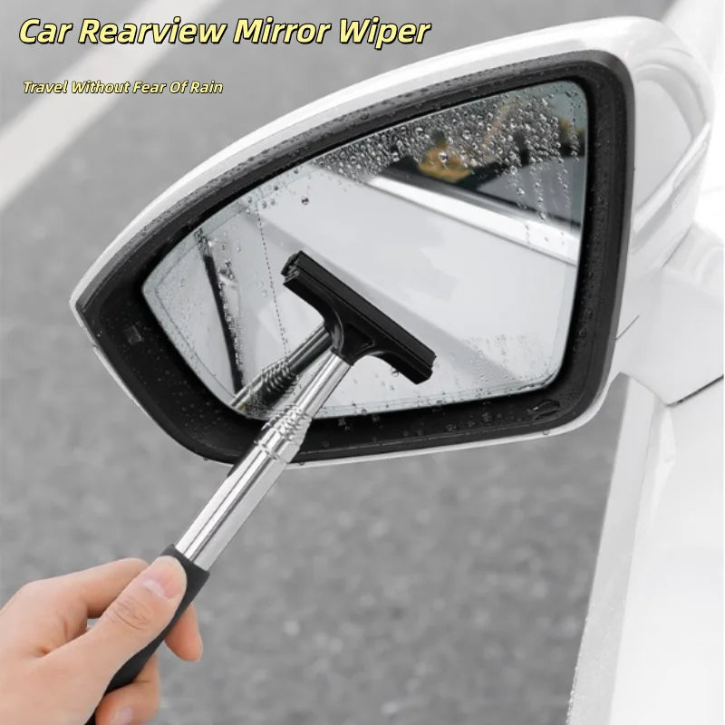 Telescopic Car Mirror & Window Cleaning Brush | Silicone