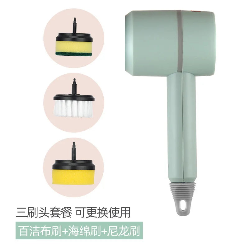 Wireless Electric Cleaning Brush – Multi-Use Handheld Scrubber