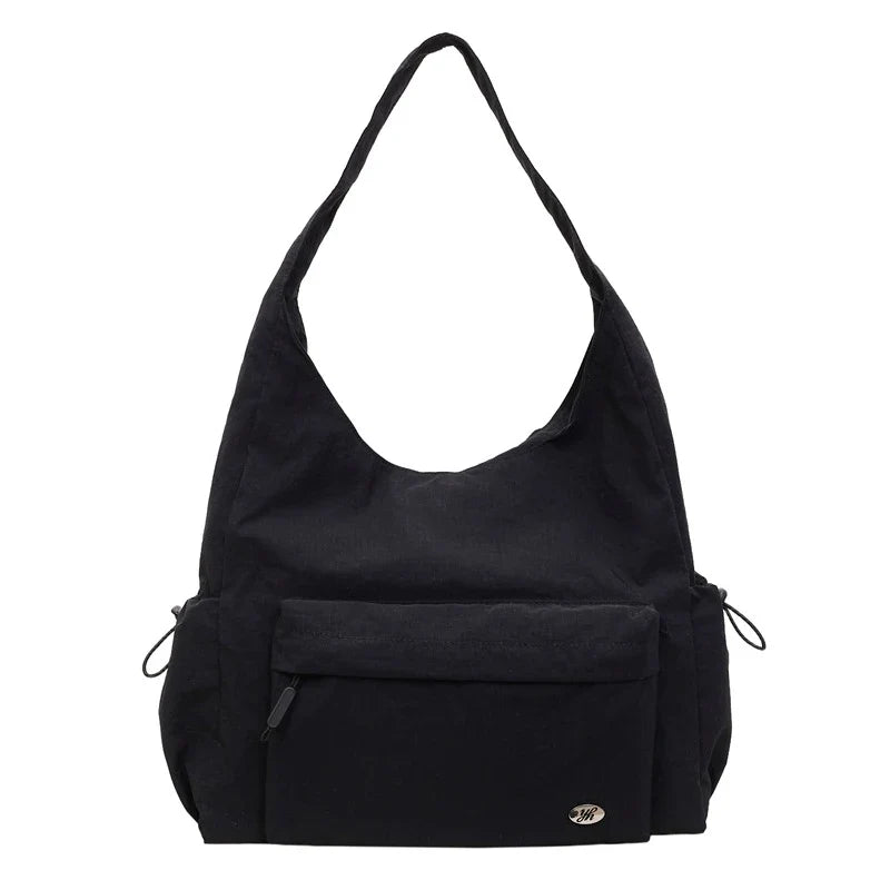 Women's Large Capacity Minimalist Nylon Tote Shoulder Bag
