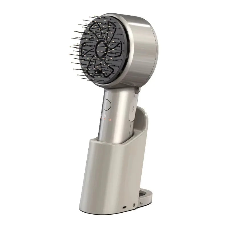 Red Light Electric Scalp Massage Comb & Oil Applicator