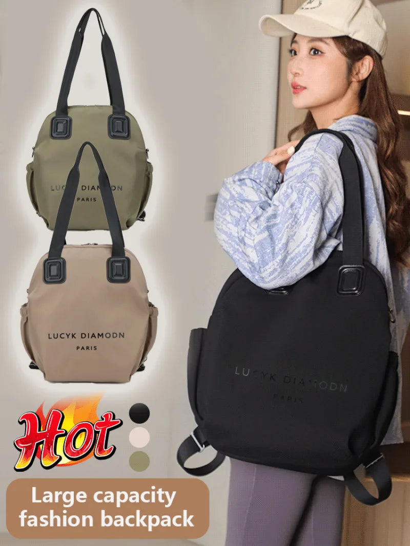 Women's Large Capacity Minimalist Backpack – Travel & Work Bag
