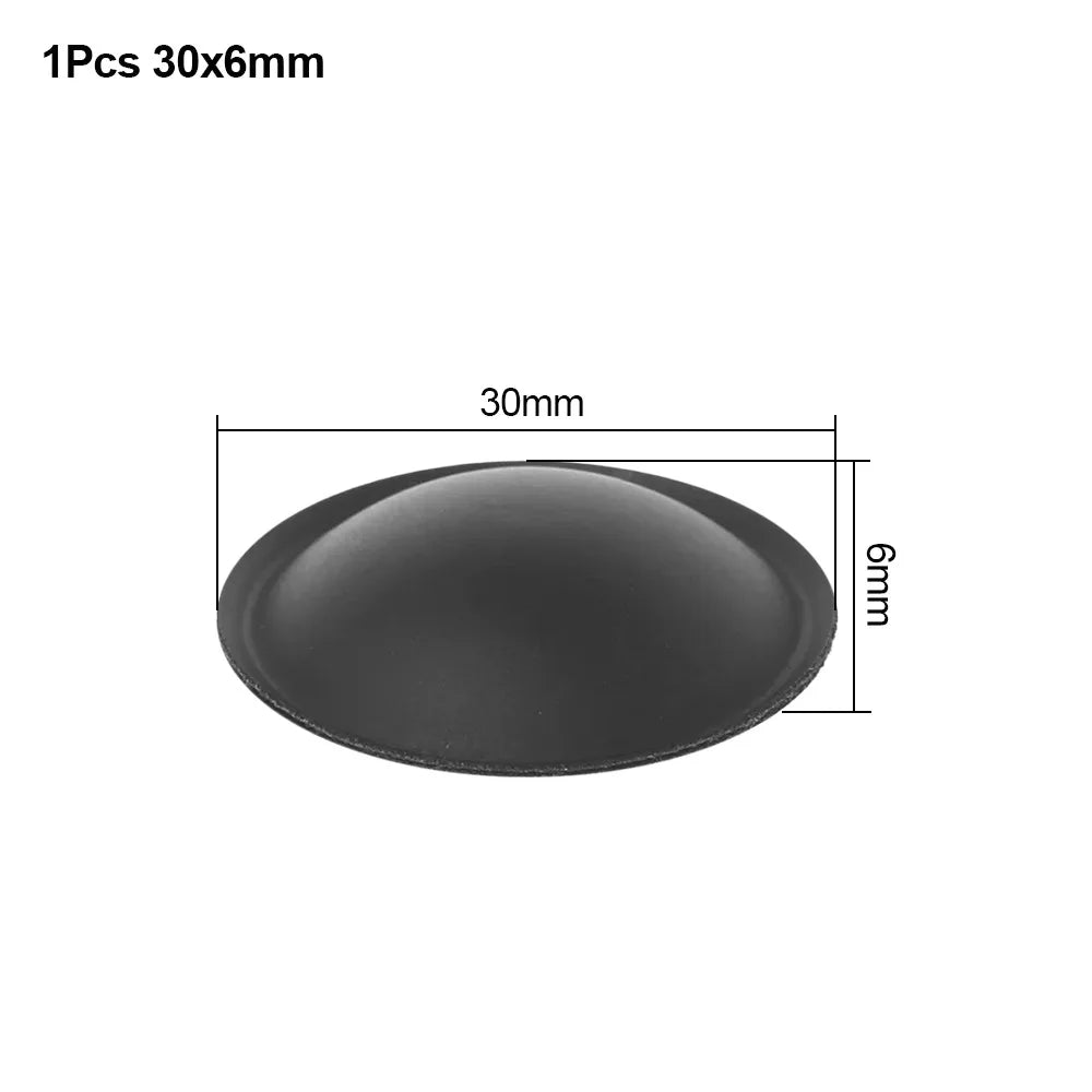 PP Black Speaker Dust Cap 30–150mm Woofer Cone Cover