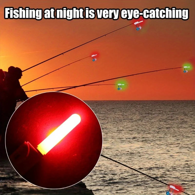 Night Fishing Glow Stick Float Light with Bell & CR425 Battery