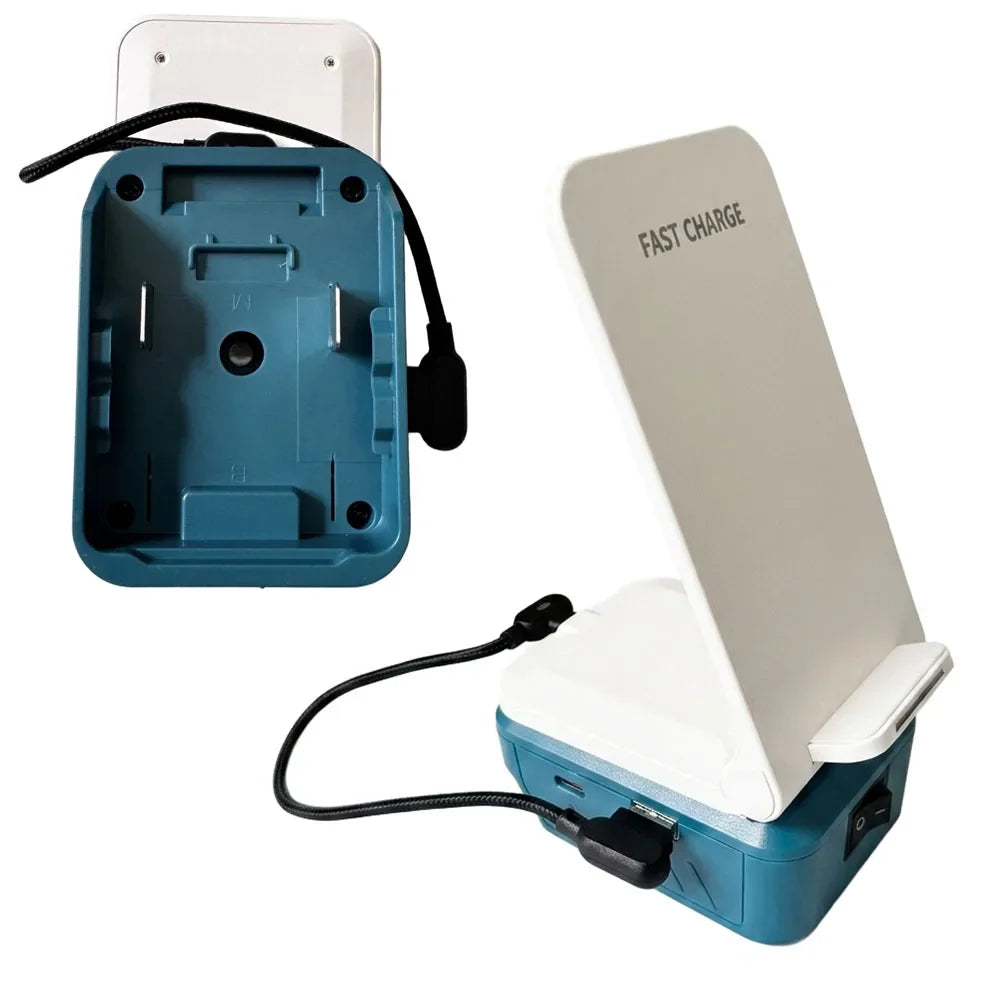 Power Tool Battery USB Adapter – Dual USB, 18V/20V Compatible