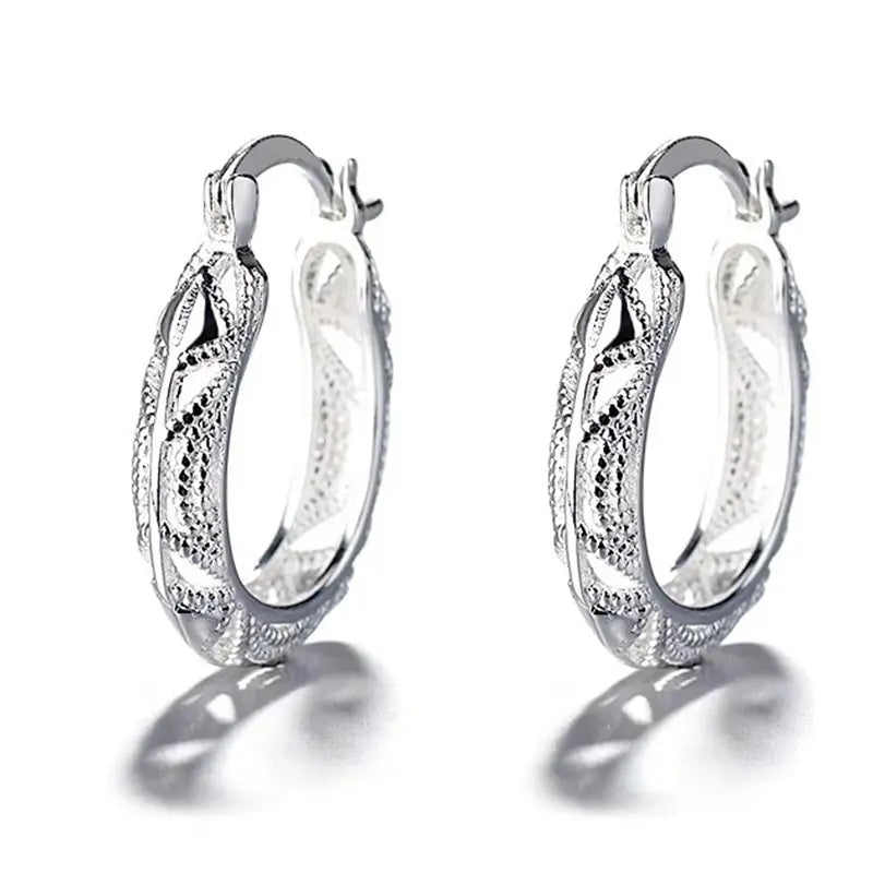Nixie Snake Drop Earrings Silver Plated Zinc Alloy Unisex